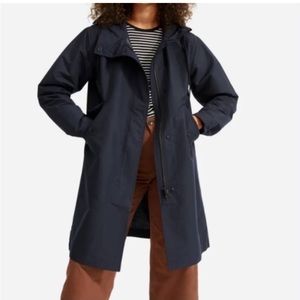 everlane the city anorak navy size M